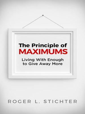 cover image of The Principle of Maximums